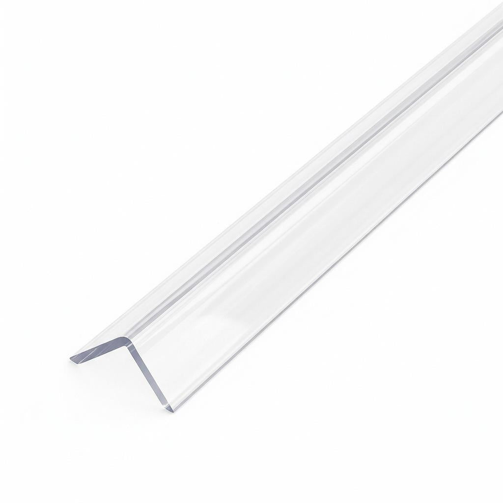1 x 40x40mm Clear Angles x 1 meter
