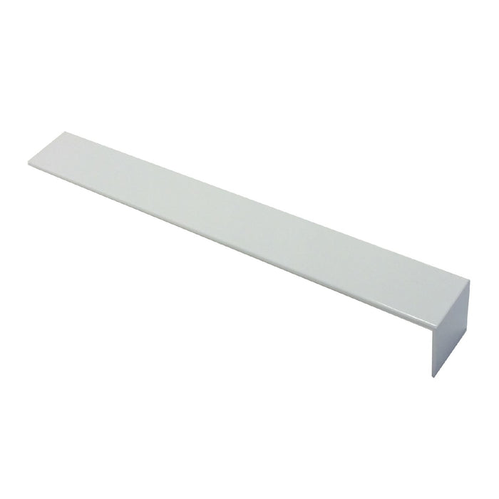 UPVC Plastic Fascia Board Straight Butt Joint White 300mm Square Edge Profile