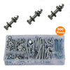 300 x Assorted Set Screw Bolts, Washers & Nuts<br><br>