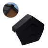 Black Angled Ridge End Cap for Dry Verge Systems<br><br>