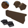 Brown Dry Verge Kit Universally Handed, Easy Fit System