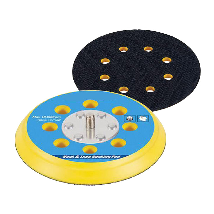 Mixed Grit Punched Sanding Discs & Backing Pad