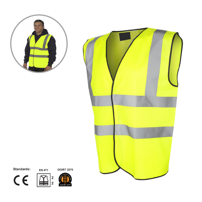 Reflective Large Warning Triangle Sign & Safety Vest