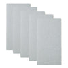 45 x Hook and Loop Mixed Grit 228 x 89mm Hand Sanding Sheets