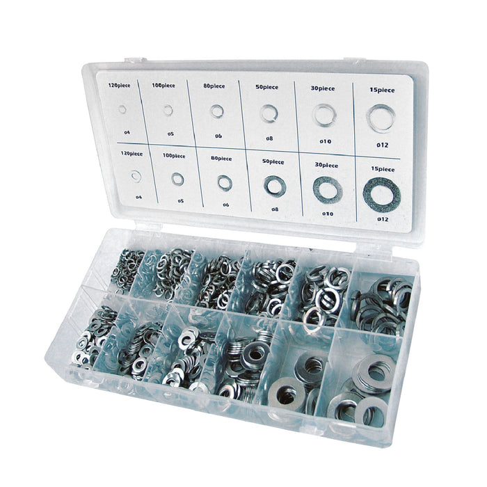 790 x Assorted Imperial Flat & Spring Washers