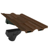 Brown Double Roman Roof Tile Vent & Adapter for Marley Redland Sandtoft