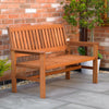 Hardwood 2 Seater Wooden 4ft Garden Bench<br><br>
