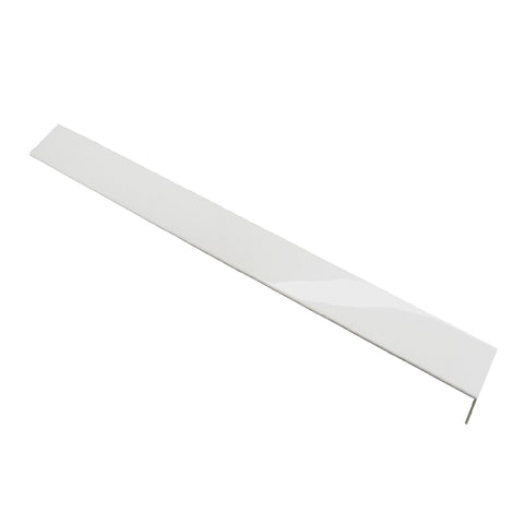 Fascia Board Straight Butt Joints White Square Edge Profile / Size Options