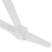 100 x Natural Releasable Cable Ties  Size: 300 x 4.8mm