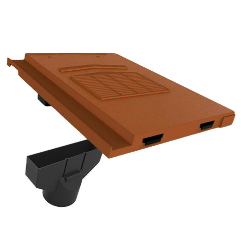 Terracotta Roof Tile Vent & Pipe Adapter for Marley Modern & Mini Stonewold
