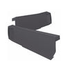 Slate Grey Dry Verges, Universally Handed Units for Gable Apex Roof Tiles