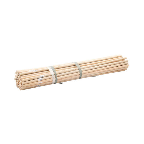50 x Wooden Broom Handles 4ft x 15/16" Mop Brush Stales Trade Pack