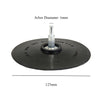 Rubber Backing Pad 125mm with 6mm Arbor<br><br>