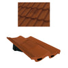 Terracotta Double Pantile Roof Tile Vent & Adapter for Marley Redland Sandtoft