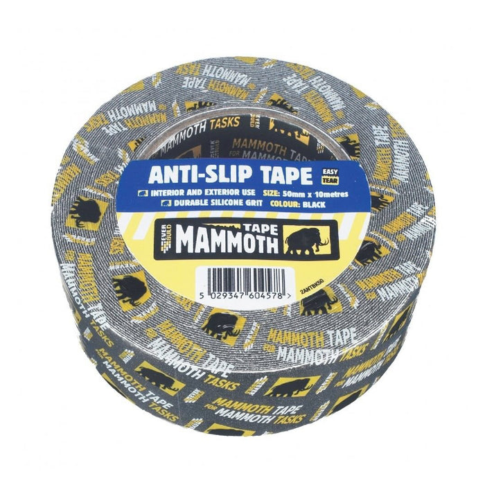 Anti Slip Self Adhesive Black Grit Tape 10 Metres