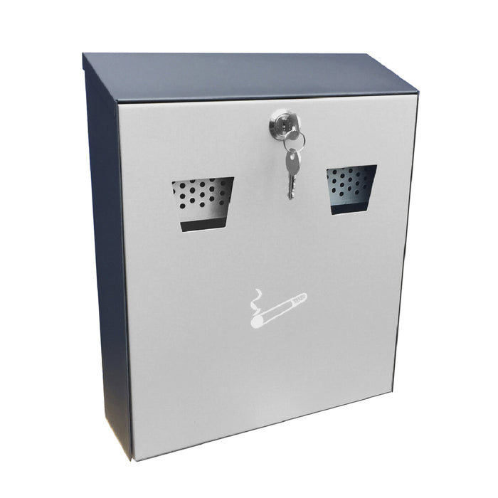 Cigarette Disposal Box Steel Ashtray Bin