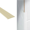 Cream UPVC Plastic Flexible  Angle Corner Trim <br> Menu Options