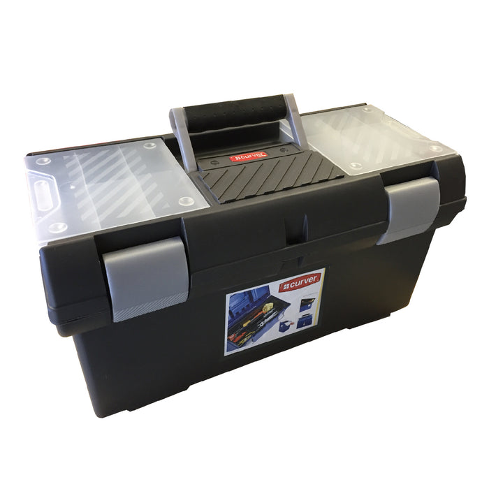 Curver Large 510mm Toolbox with Removable Inner Tray