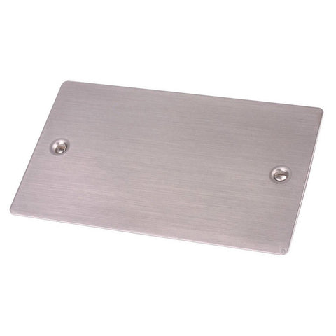 Electrical Flat Plate Satin Stainless Steel Sockets & Switches / Menu Options