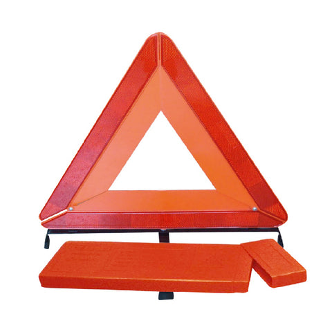 Large Reflective Warning Triangle Sign & Orange Safety Vest
