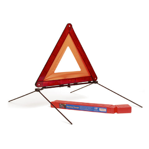 Large Reflective Warning Triangle Sign<br><br>
