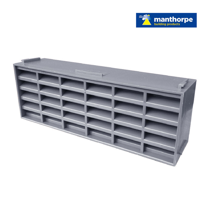 Manthorpe Grey Interlocking Air Brick Vents