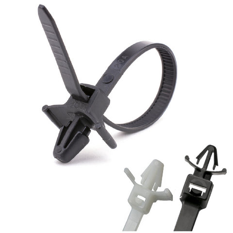 Push Mount Winged Cable Ties <br> Menu Options