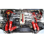 Universal Motorsport Engine Bay Red Silicone Hose Dress Up Kit