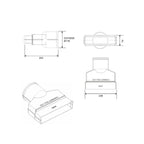 Telescopic Adjustable Underfloor Cavity Wall Vents with Extensions