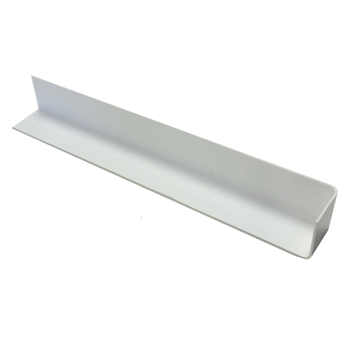 Fascia Board Corner Joints White Round Edge Profile