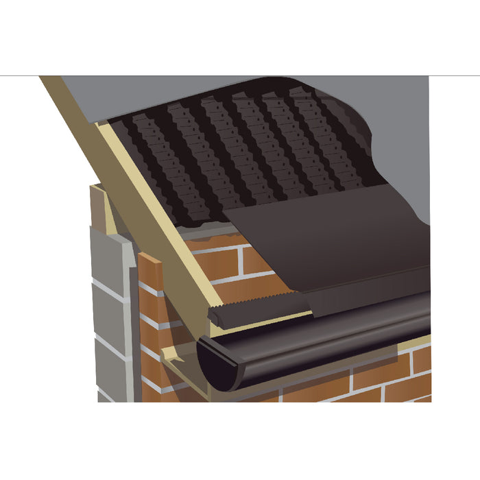 Universal 6 Metre Fascia Roof Vent Pack Eaves Ventilation