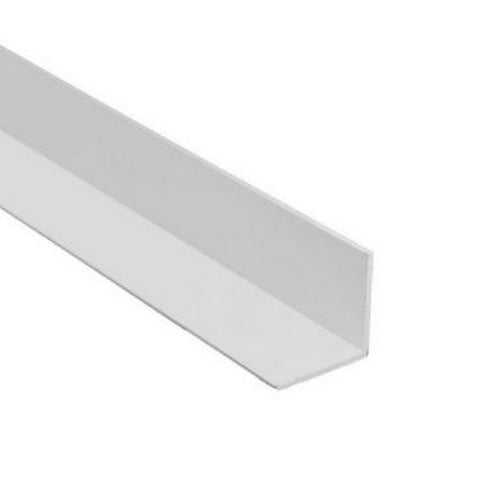 White 1.2 Metre UPVC Angle 50mm x 50mm Corner Trim <br> Menu Options