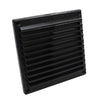 Rytons Louvre Air Vent 6" x 6" Plastic Grille with Removable Flyscreen Cover