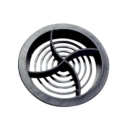 Black Plastic 70mm Round Soffit Air Ventilation Roof Discs <br> Menu Options