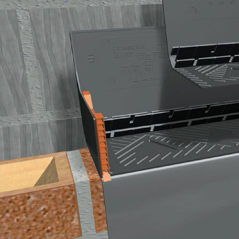 Black Brick Weep Vents Ventilation for Cavity Walls / Menu Options