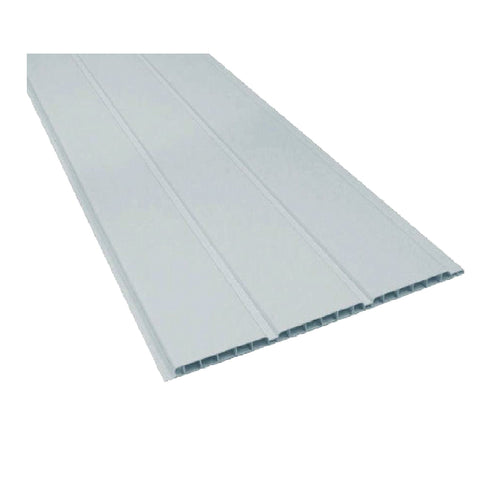 UPVC Plastic White Hollow Ceiling an Wall Cladding Pack Size Options